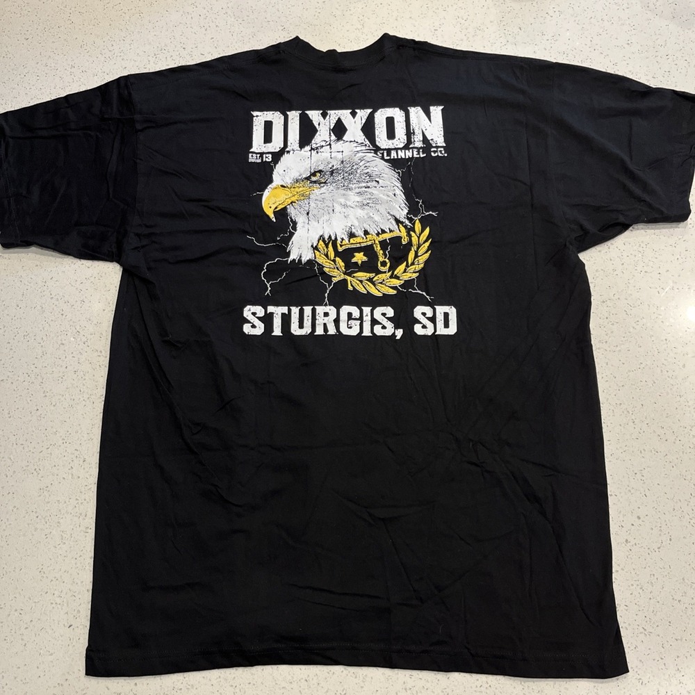 Sturgis Motorcycle Rally T-Shirt Men's 3X Dixxon Flannel Company NWOT